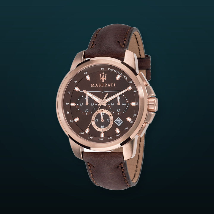 SUCCESSO Brown / Leather | Brown Dial