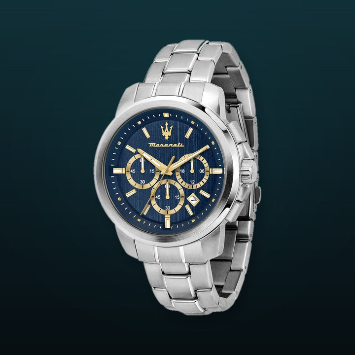 SUCCESSO Blue / Stainless Steel Blue Dial