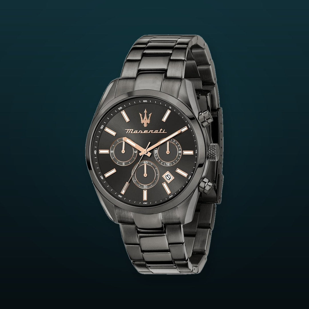 ATTRAZIONE Gunmetal / Stainless Steel | Gunmetal Dial