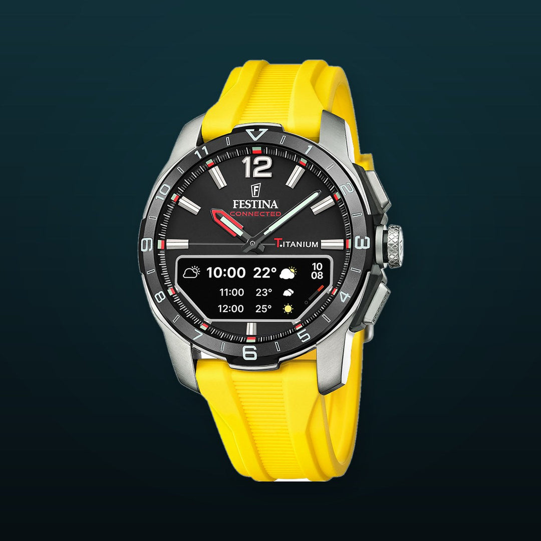 CONNECTED Black / Plastic Black Dial