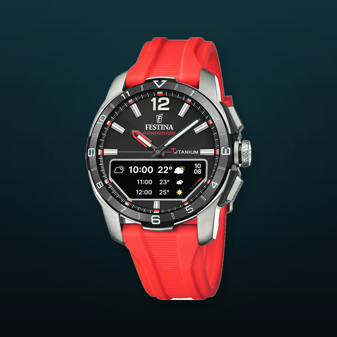CONNECTED Black / Plastic Black Dial