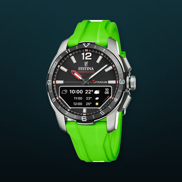 CONNECTED Black / Plastic Black Dial