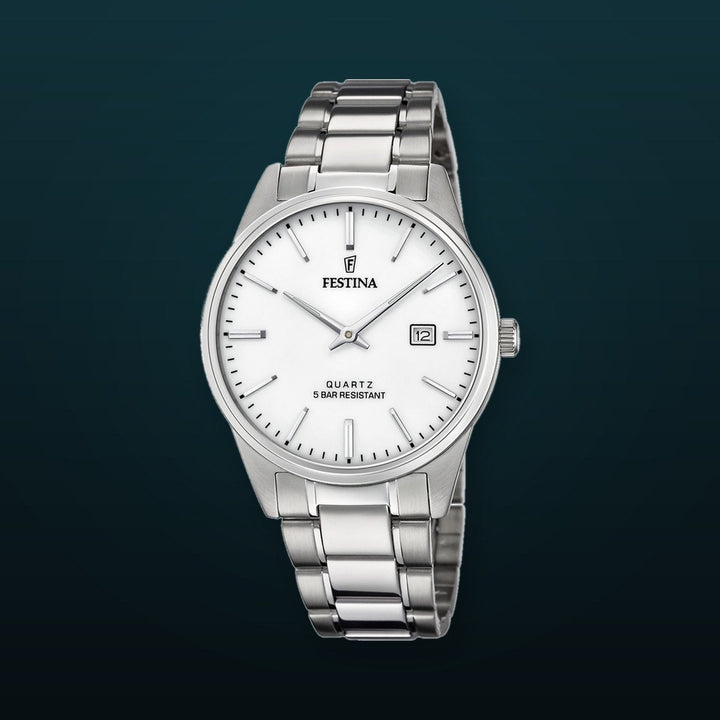 Acero clasico Silver / Stainless Steel | Silver Dial