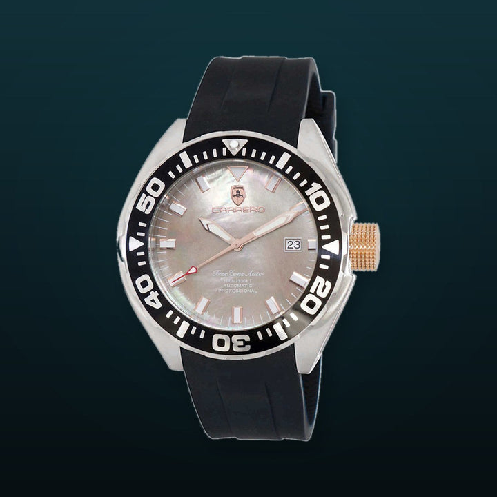 FreeZone-Auto Rose/Rosetone | Brown Dial