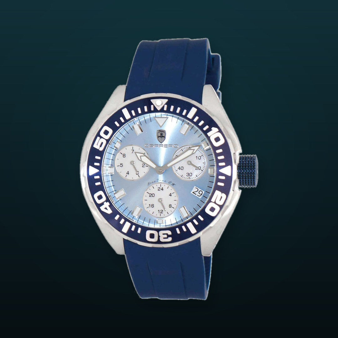FreeZone-CH Light Blue | Light Blue Dial