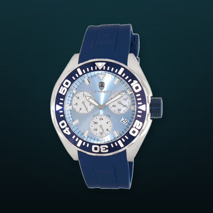 FreeZone-CH Light Blue | Light Blue Dial