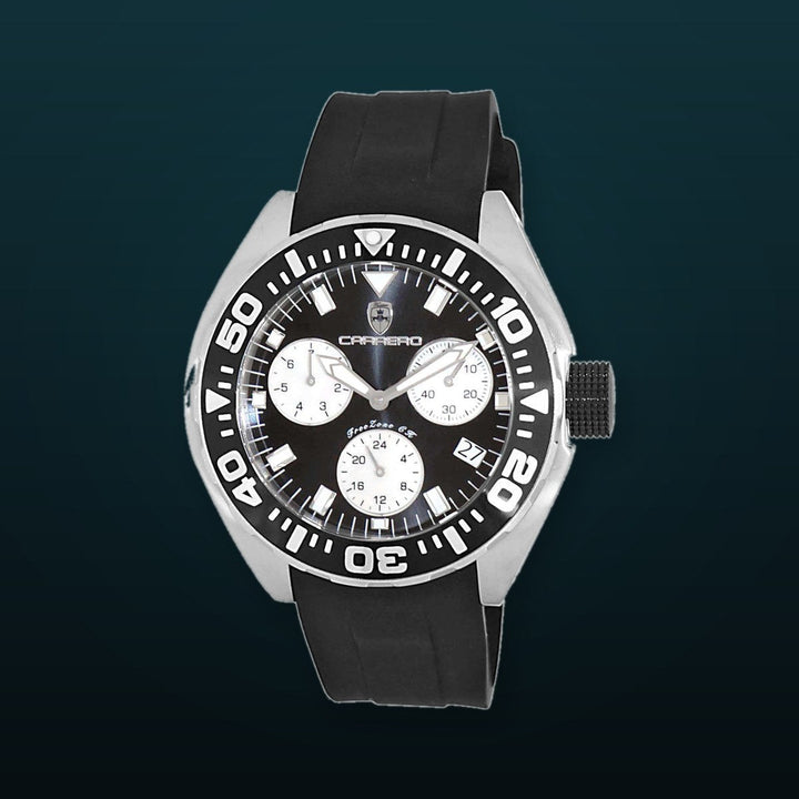 FreeZone-CH Black/IP-Black | Black Dial