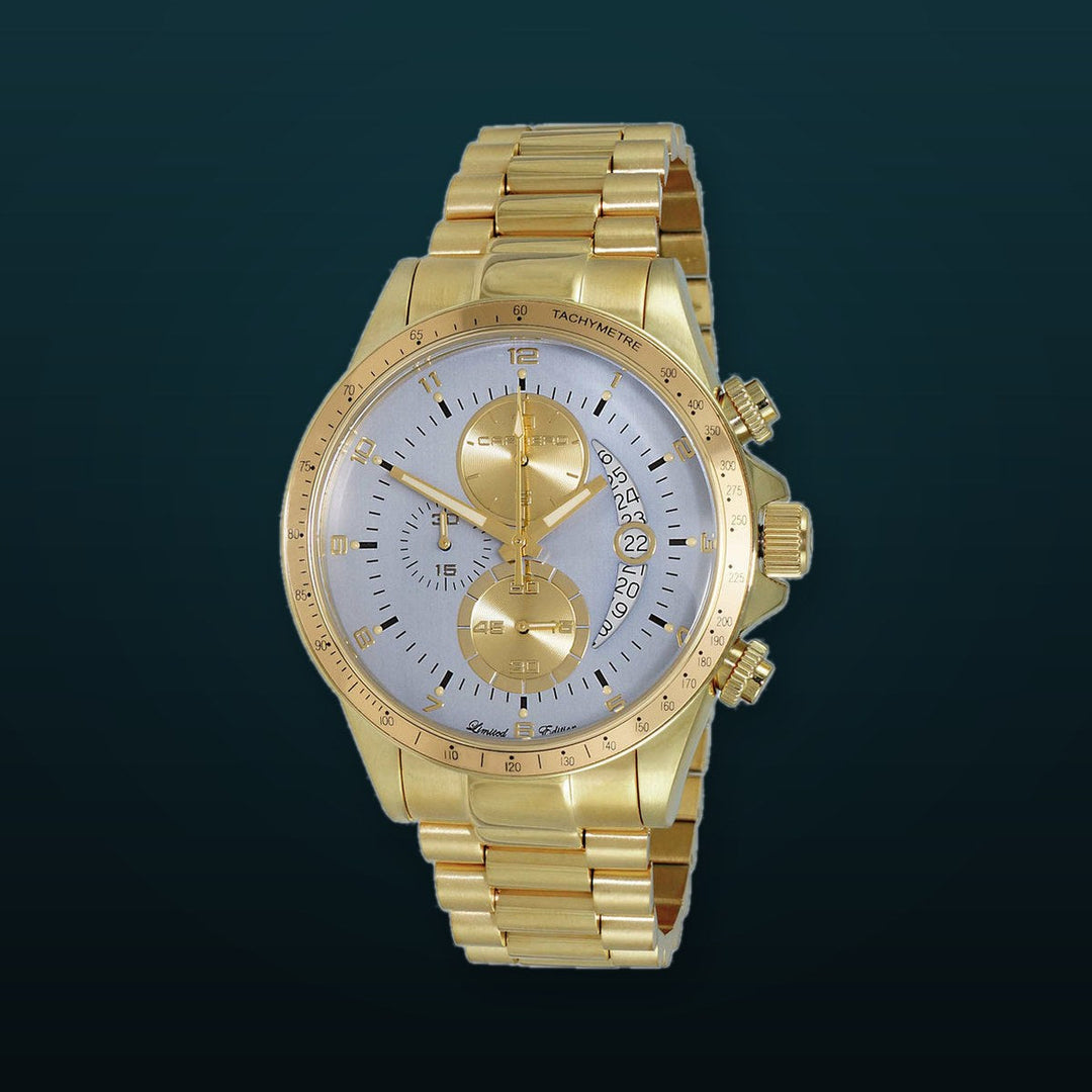 WINNER CIRCLE Gray/Goldtone | Gray Dial