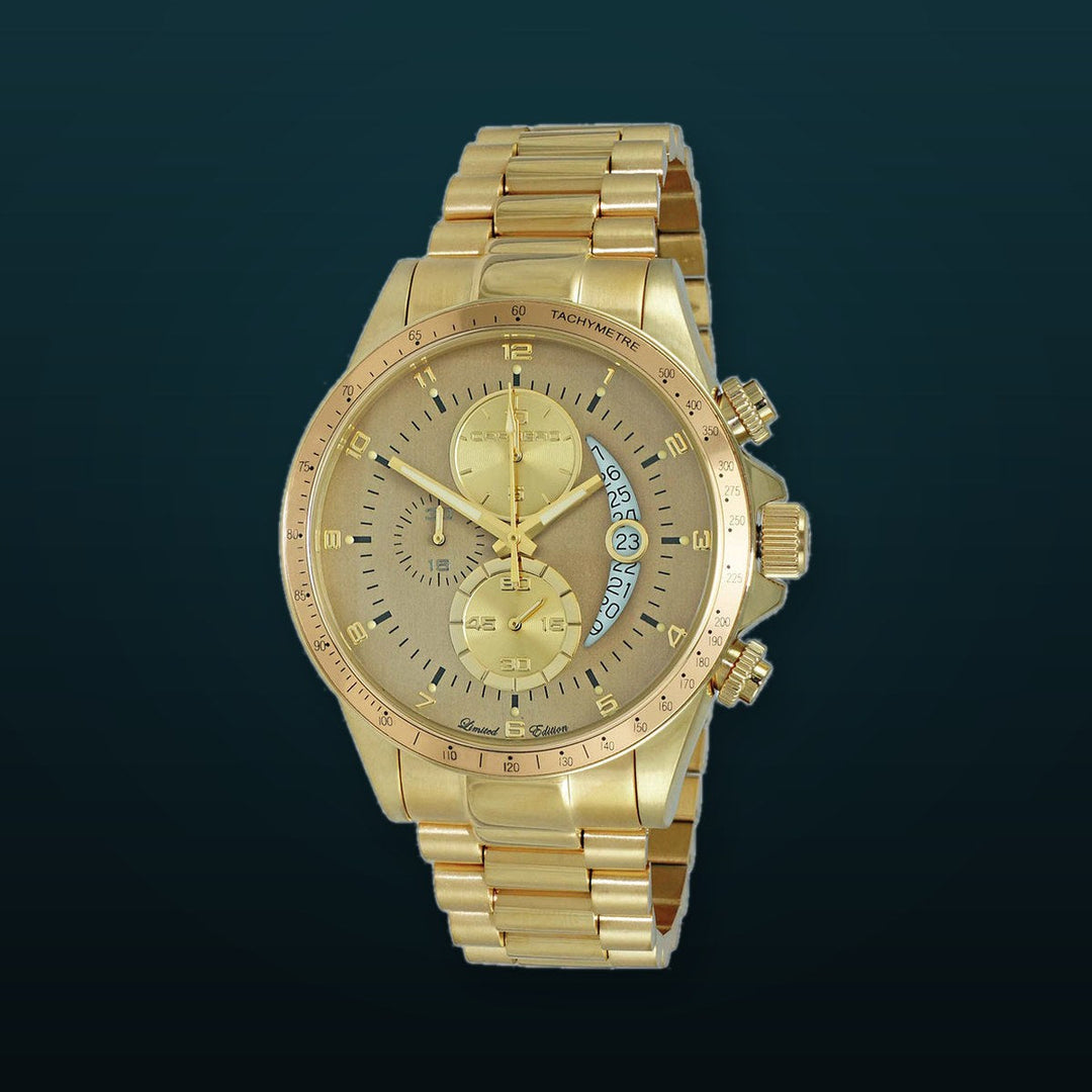 WINNER CIRCLE Brown/Goldtone | Brown Dial