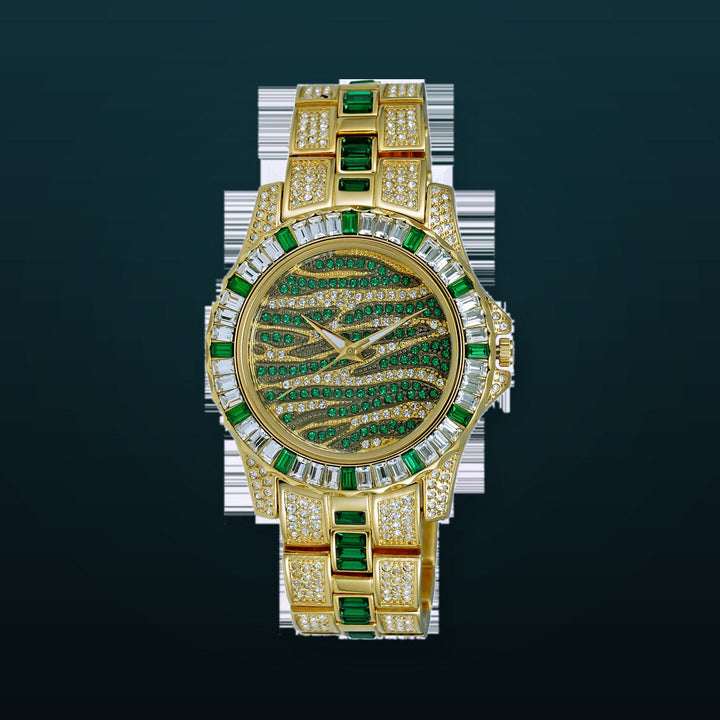 CHAMELEON GREEN / GOLD TONE | Green Dial