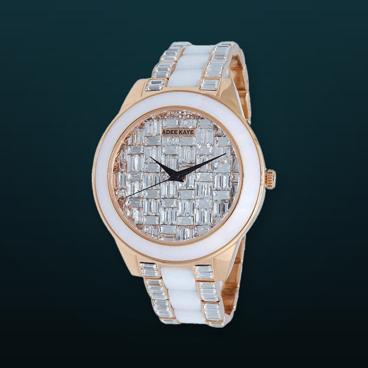 VENICE WHITE/ROSETONE | Silver Dial