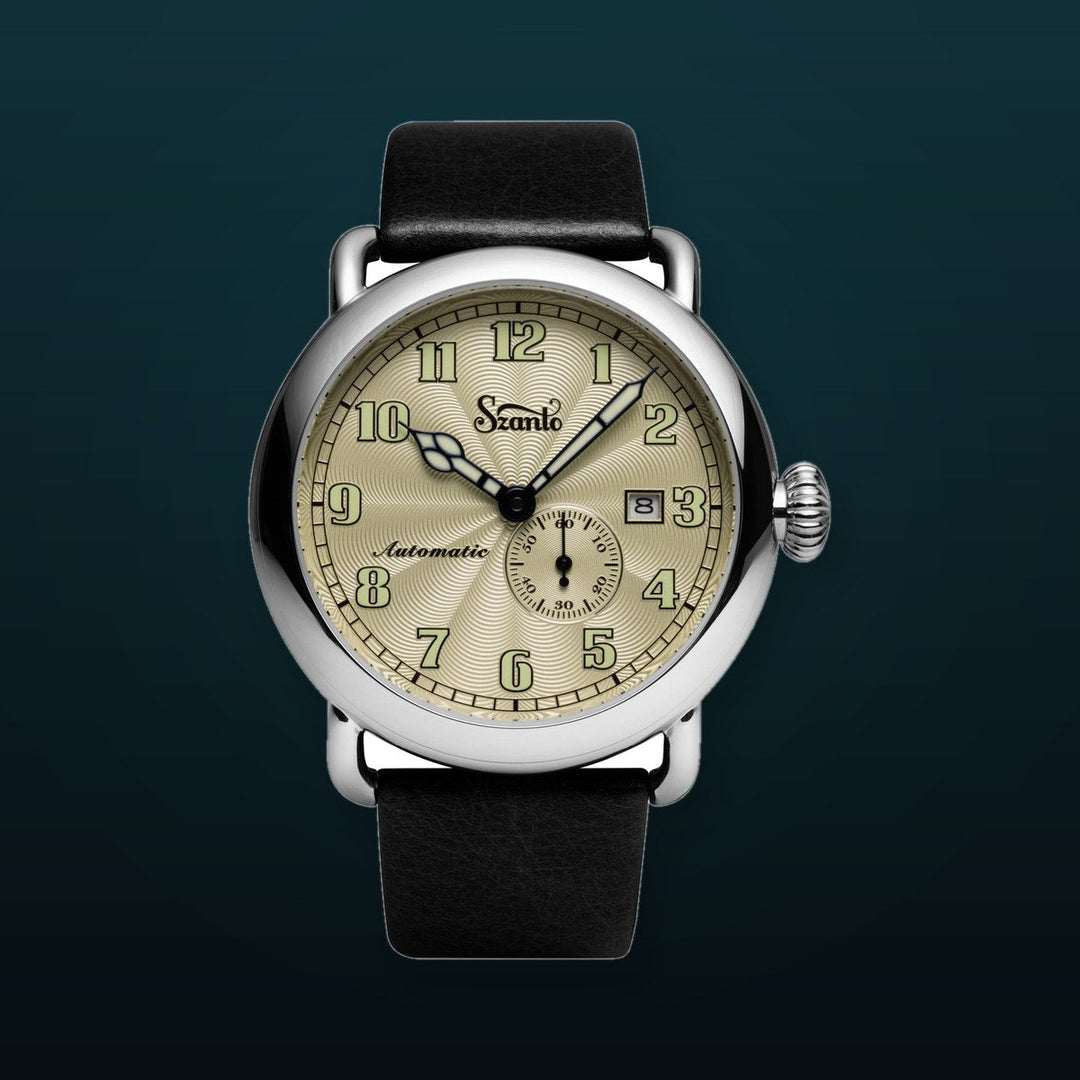 Officer's Class Round Automatic | Champagne Dial