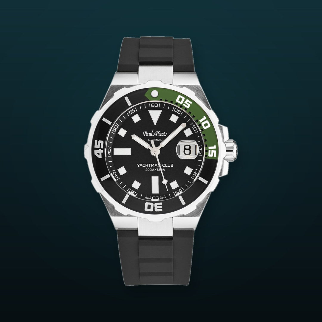 YachtmanClub P1251NVSG3614CM / Black | Black Dial