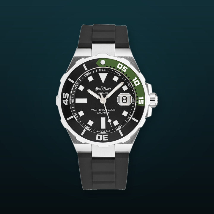 YachtmanClub P1251NVSG3614CM / Black | Black Dial