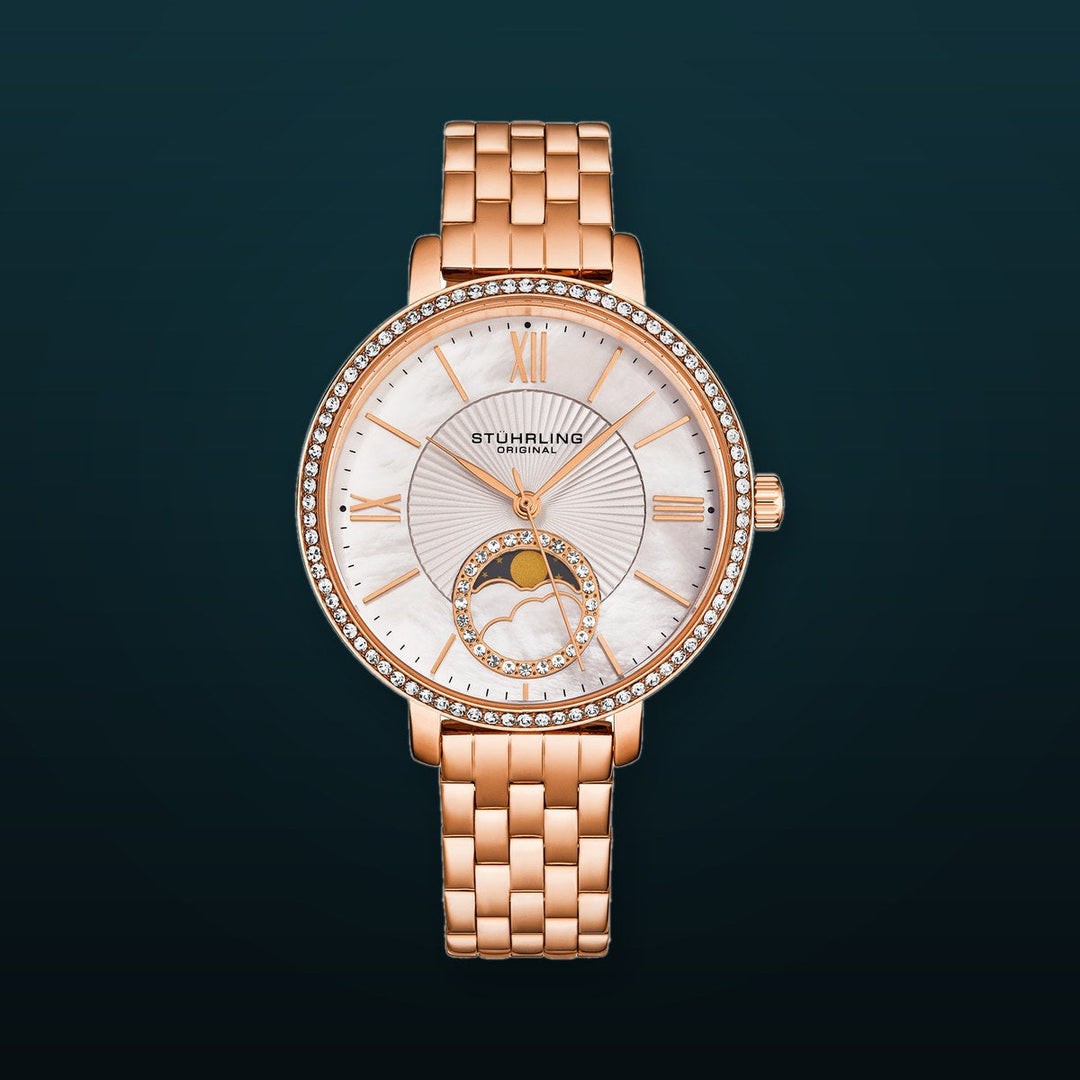 Horizon Quartz Classic Rose/Mother of Pearl | White Dial