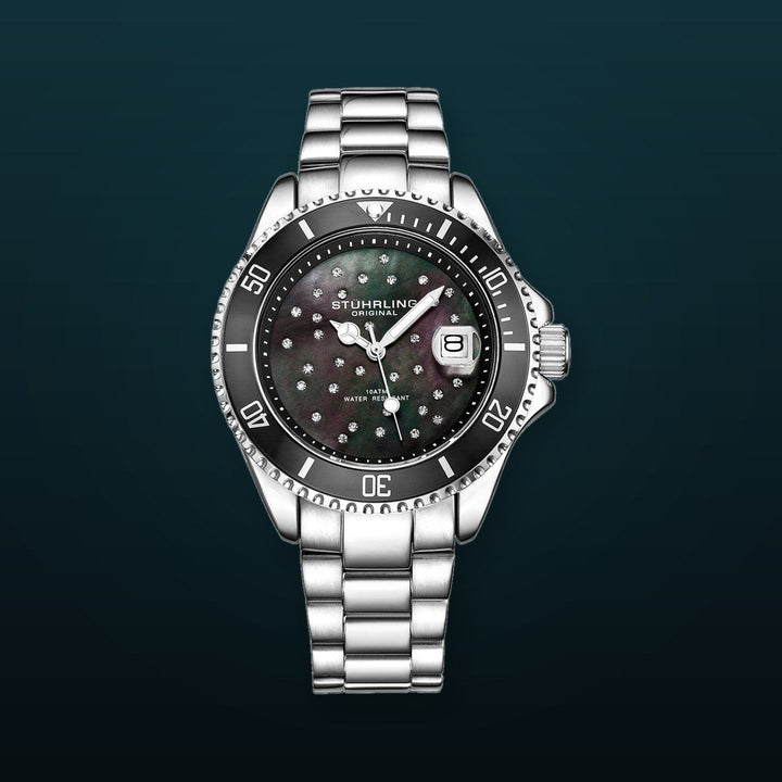 Starsea Quartz Fashion Black/Silver | Black Dial