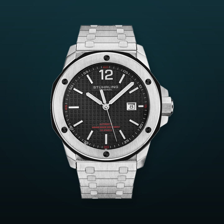 Fortitude Automatic 44mm Black/Silver | Black Dial