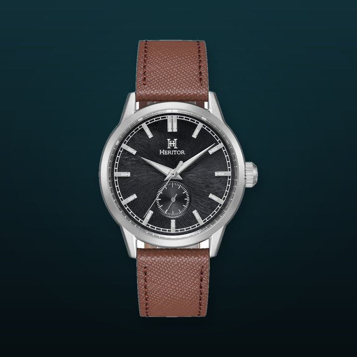 Argento Brown/ Black | Black Dial