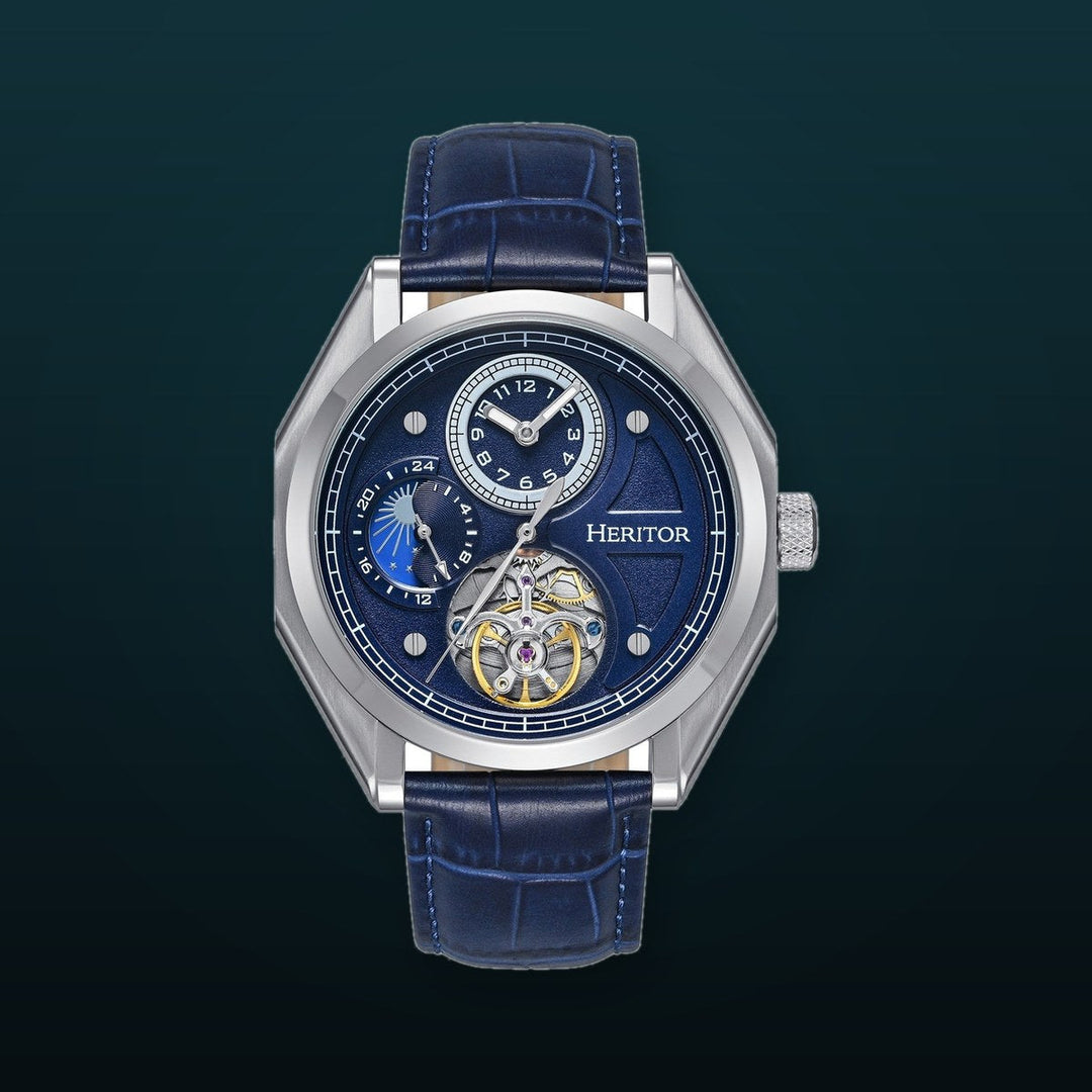Antoni Silver / Blue | Blue Dial