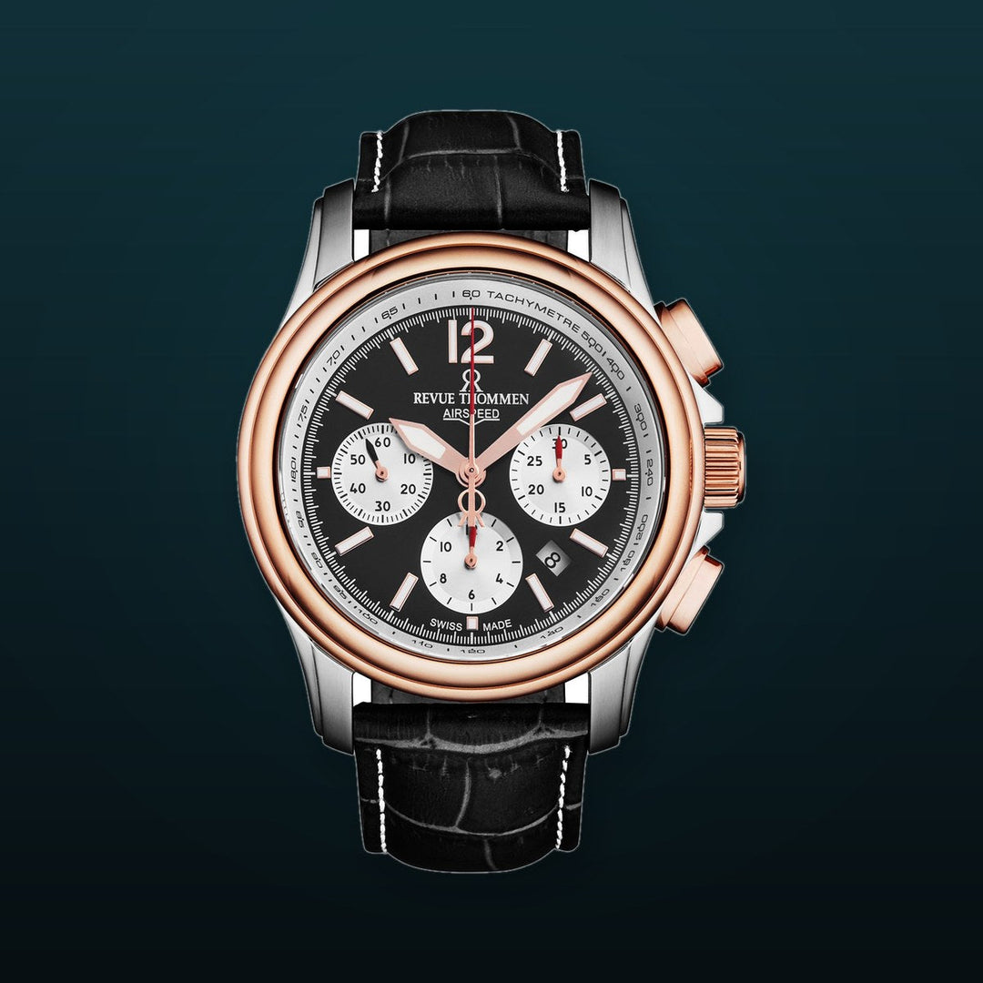 Air speed 16041.6357 / Black | Black Dial