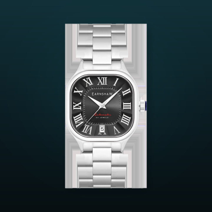 Coussin Automatic Black / Stainless Steel | Black Dial