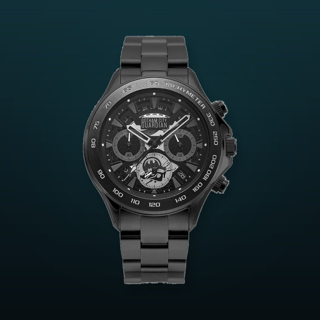 The Batmobile 42mm Black | Black Dial