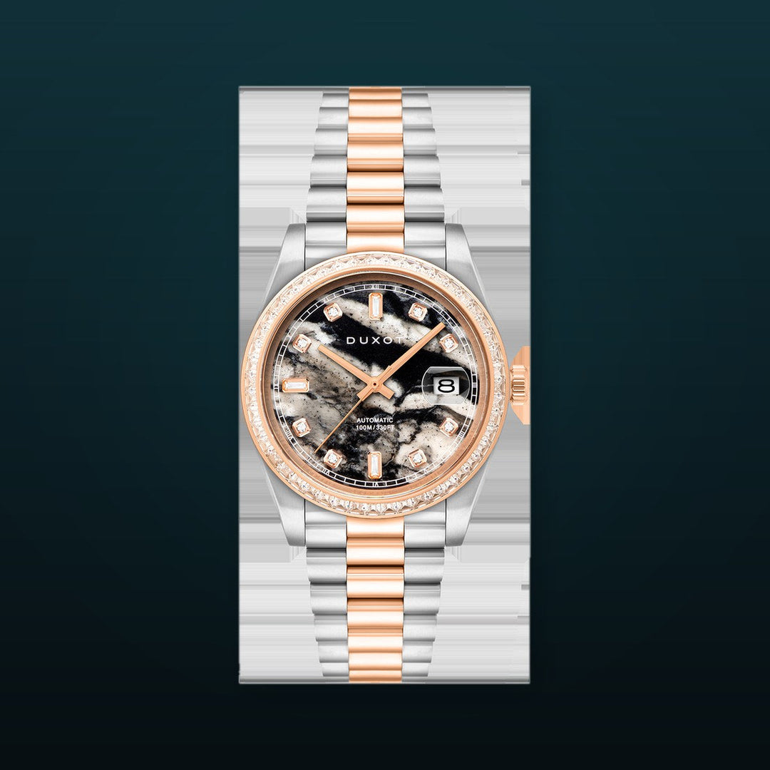 Serenata Automatic Limited Edition Black / Two Tone Stainless Steel | Black Dial