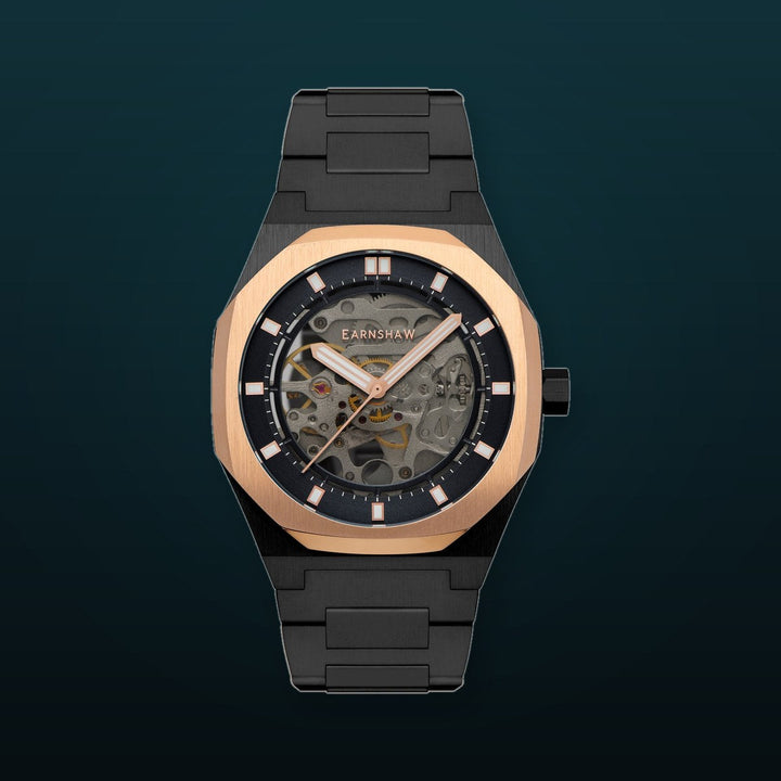 Drake Skeleton  Automatic Black Dial / Stainless Steel | Black Dial