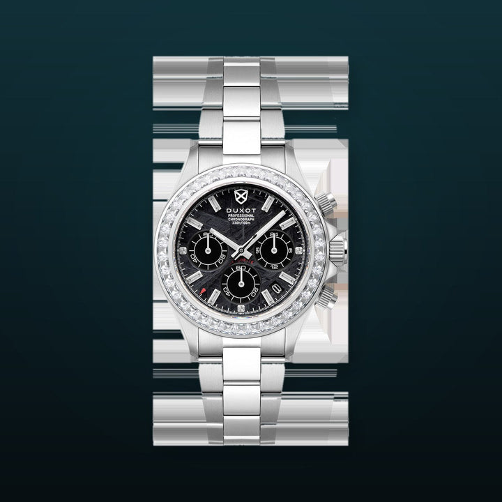Accelero Meteorite Chronograph Limited Edition Black / Stainless Steel | Black Dial