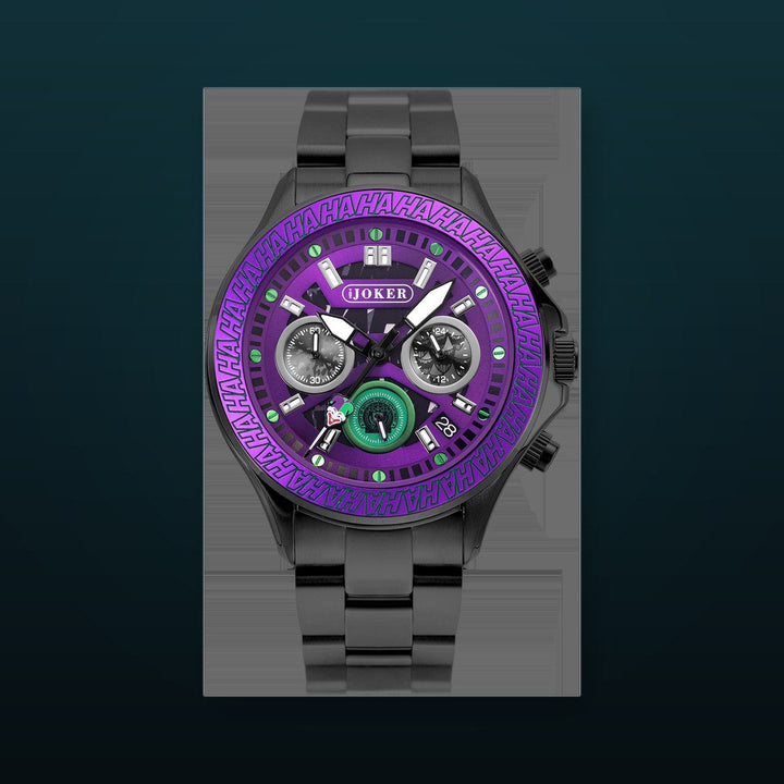 The Joker - Chaos Timekeeper 42mm Purple - {Extended Ship Time} |  Dial