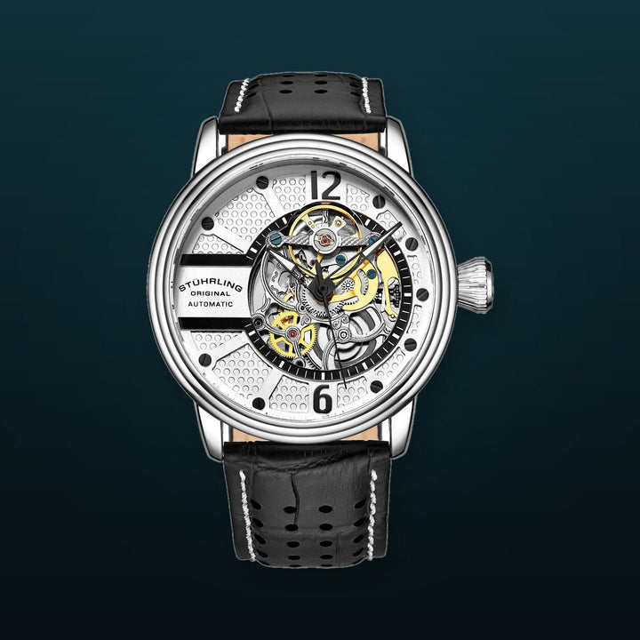 Legacy Black/Grey Leather | Gray Dial