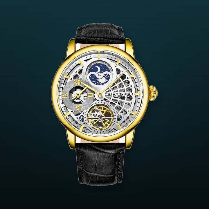 Legacy Black/Leather | Silver Dial