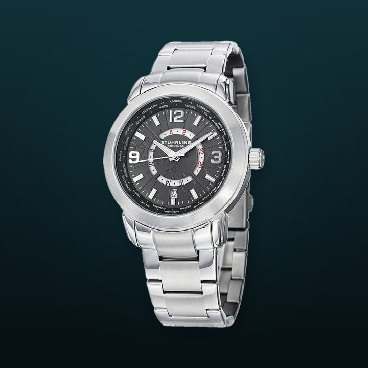 Renegade 654 Silver/Black | Grey Dial