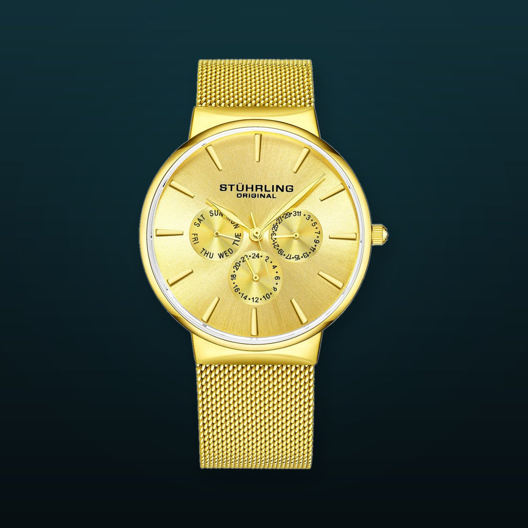 Monaco Gold/Stainless Steel/Gold Dial/Gold Case | Gold Dial