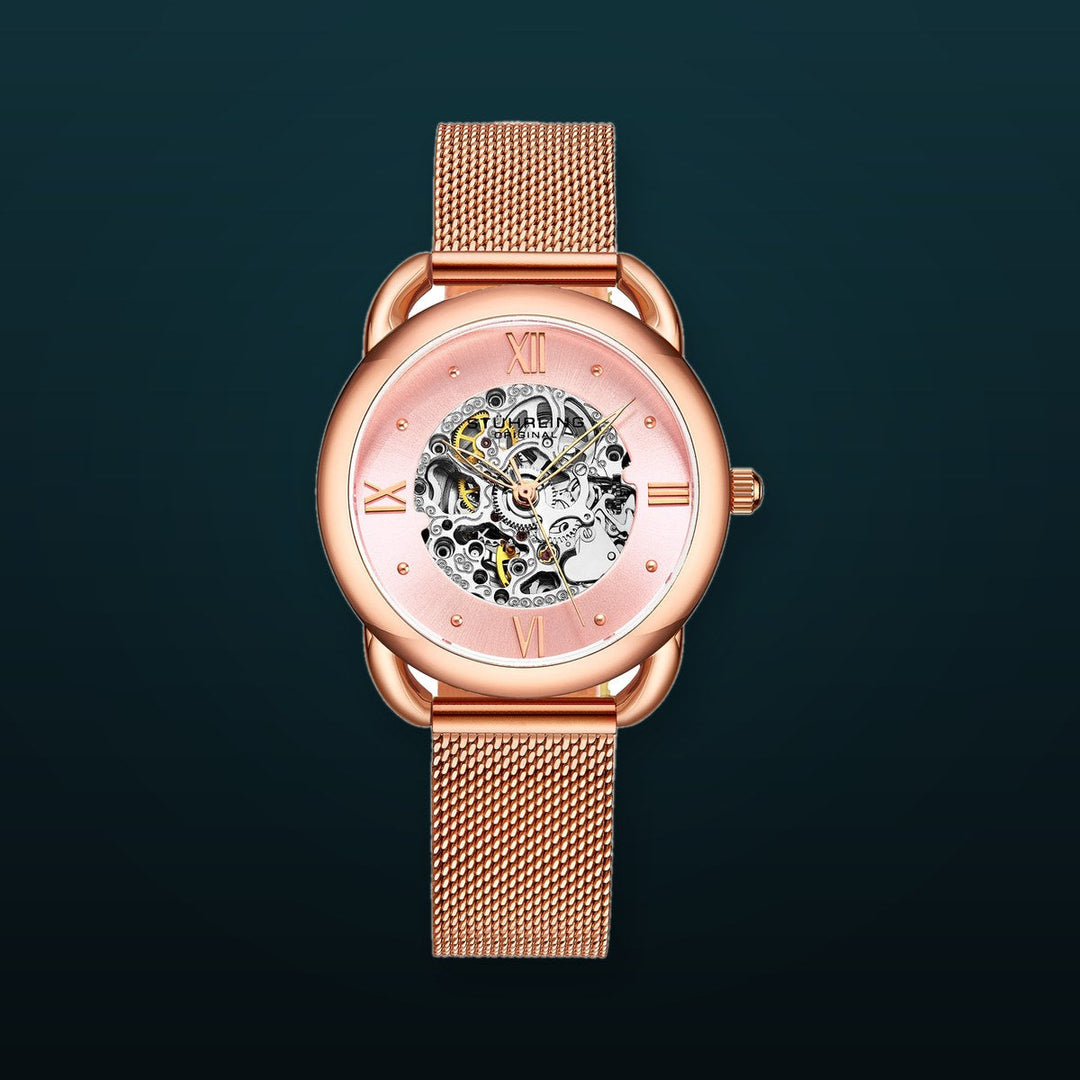Legacy-3990m.4 Rose Gold Stainless Steel | Salmon Dial