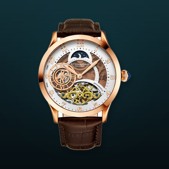 Legacy Brown Leather | Gunmetal Dial