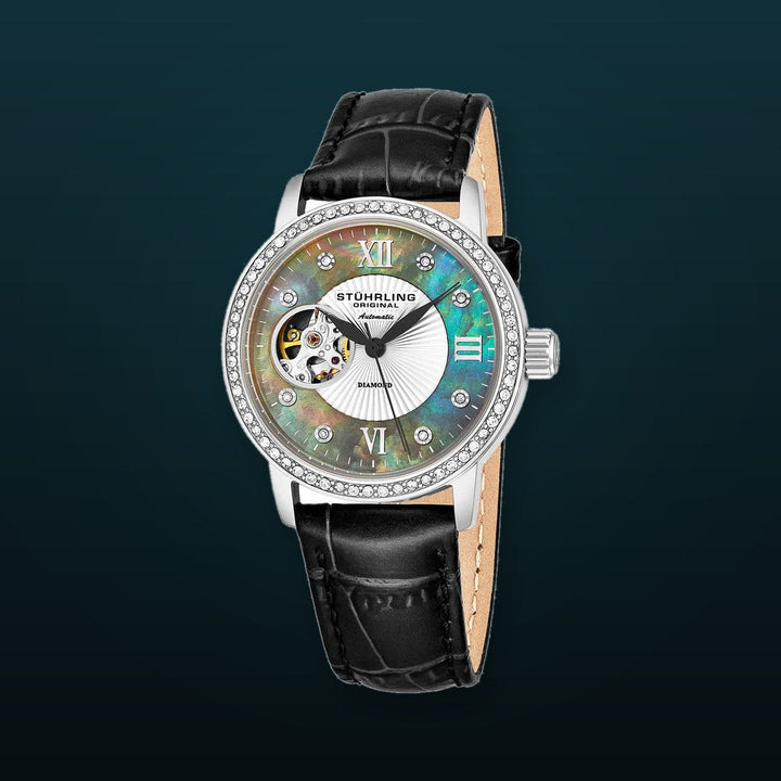 Vogue Black Dial/ Black Leather | Black Dial