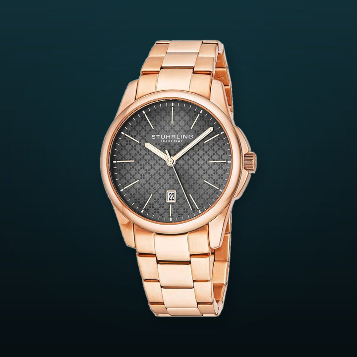 Argyle Quartz 42mm Classic Rose/Grey | Gray Dial