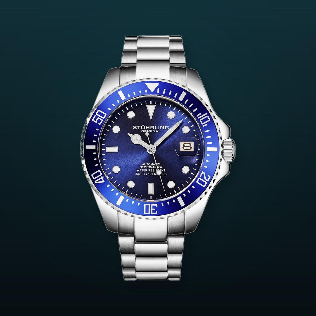 DEPTHMASTER 42MM DIVER Blue/Stainless Steel | Blue Dial