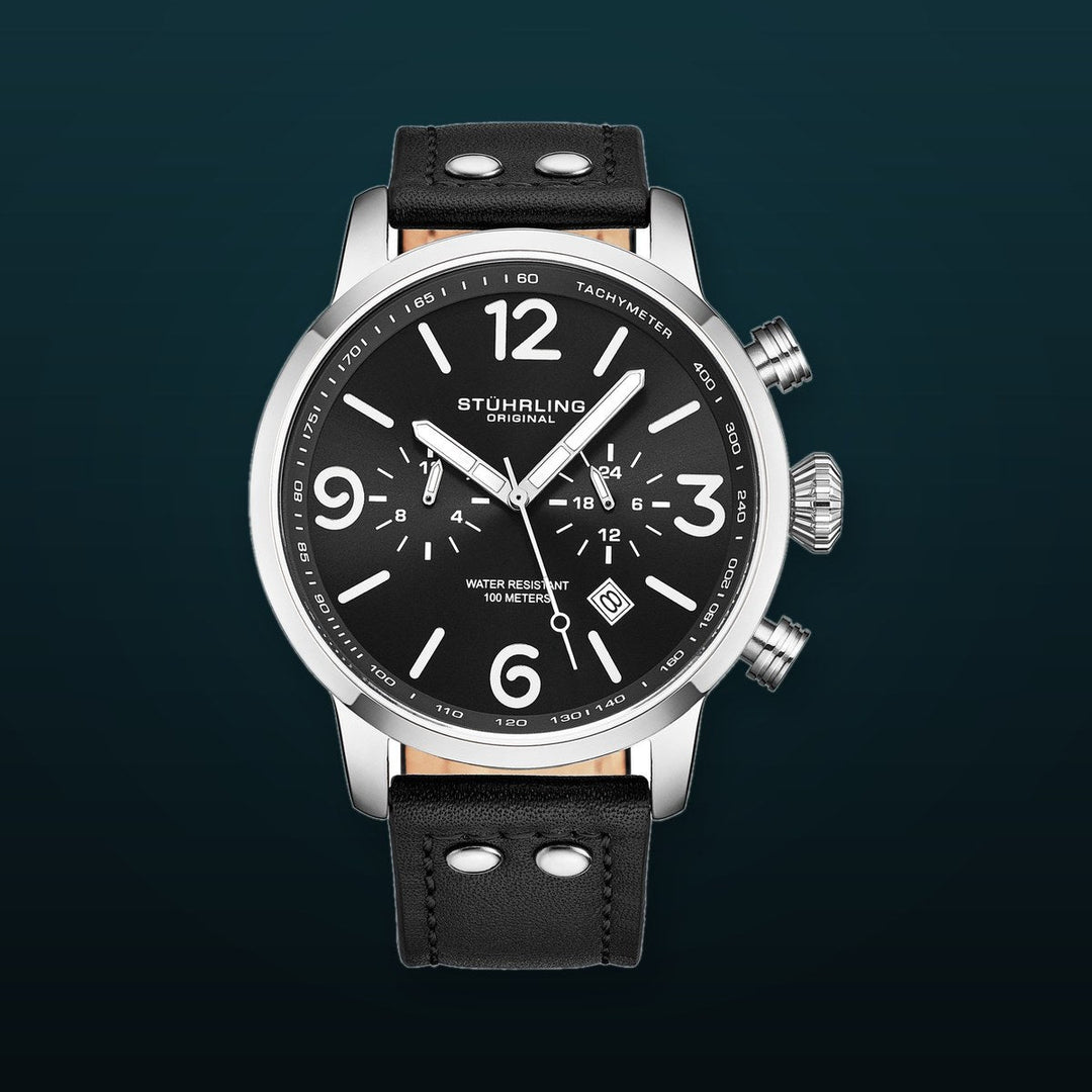 Aviator Black | Black Dial