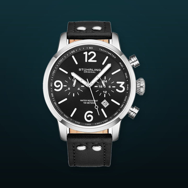 Aviator Black | Black Dial