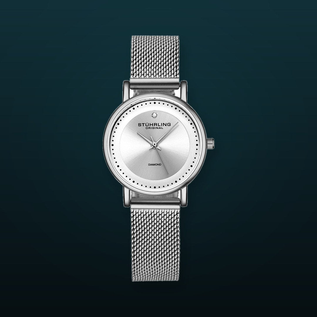 Symphony silver Stainless Steel | Silver Dial
