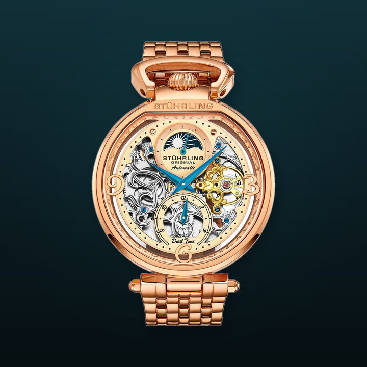 Legacy 4032 Rose Gold/Stainless Steel | Rose Gold Dial
