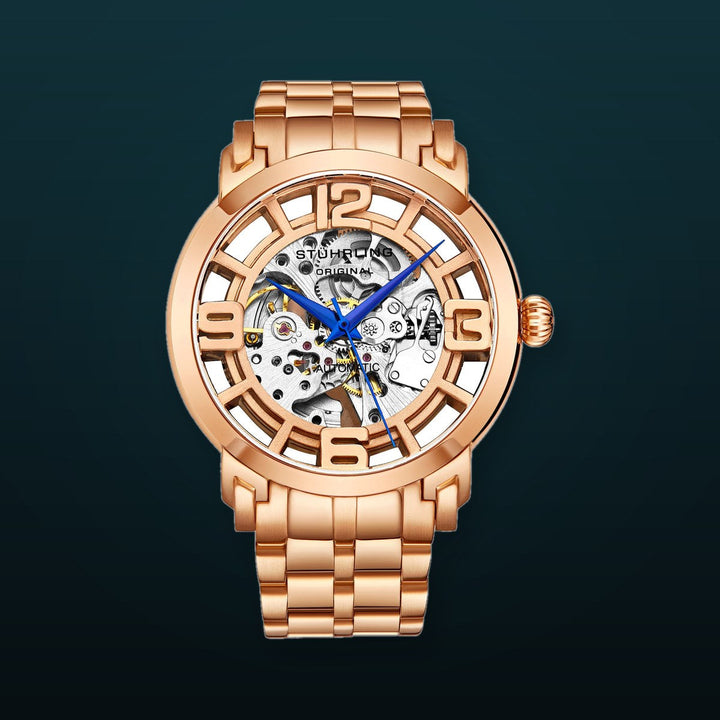 Legacy Rose Gold/Silver Stainless Steel | Silver Dial