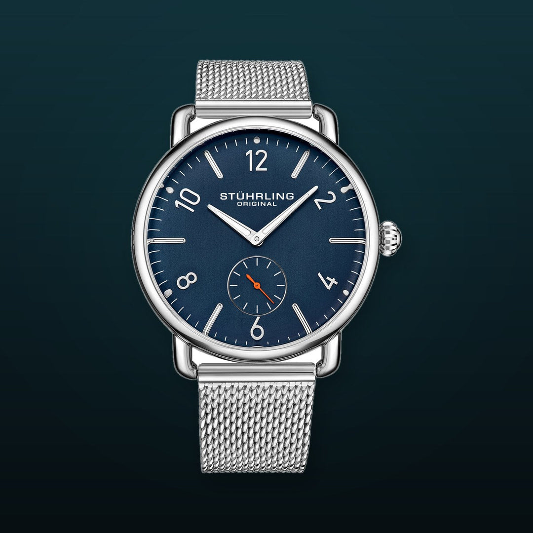 Symphony Silver/Stainless Steel/Blue Dial/Silver Case | Blue Dial