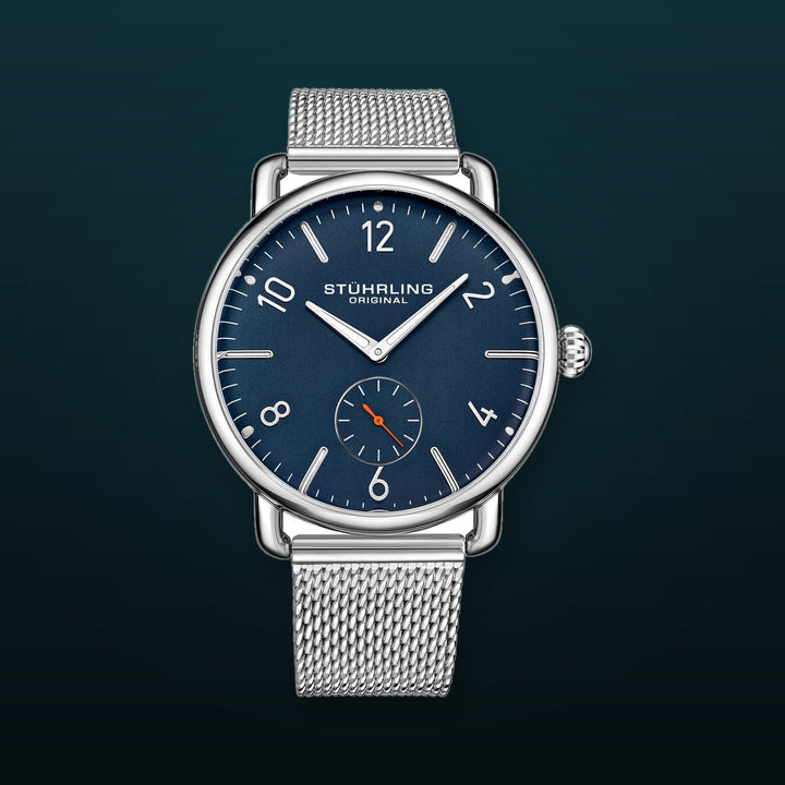 Symphony Silver/Stainless Steel/Blue Dial/Silver Case | Blue Dial