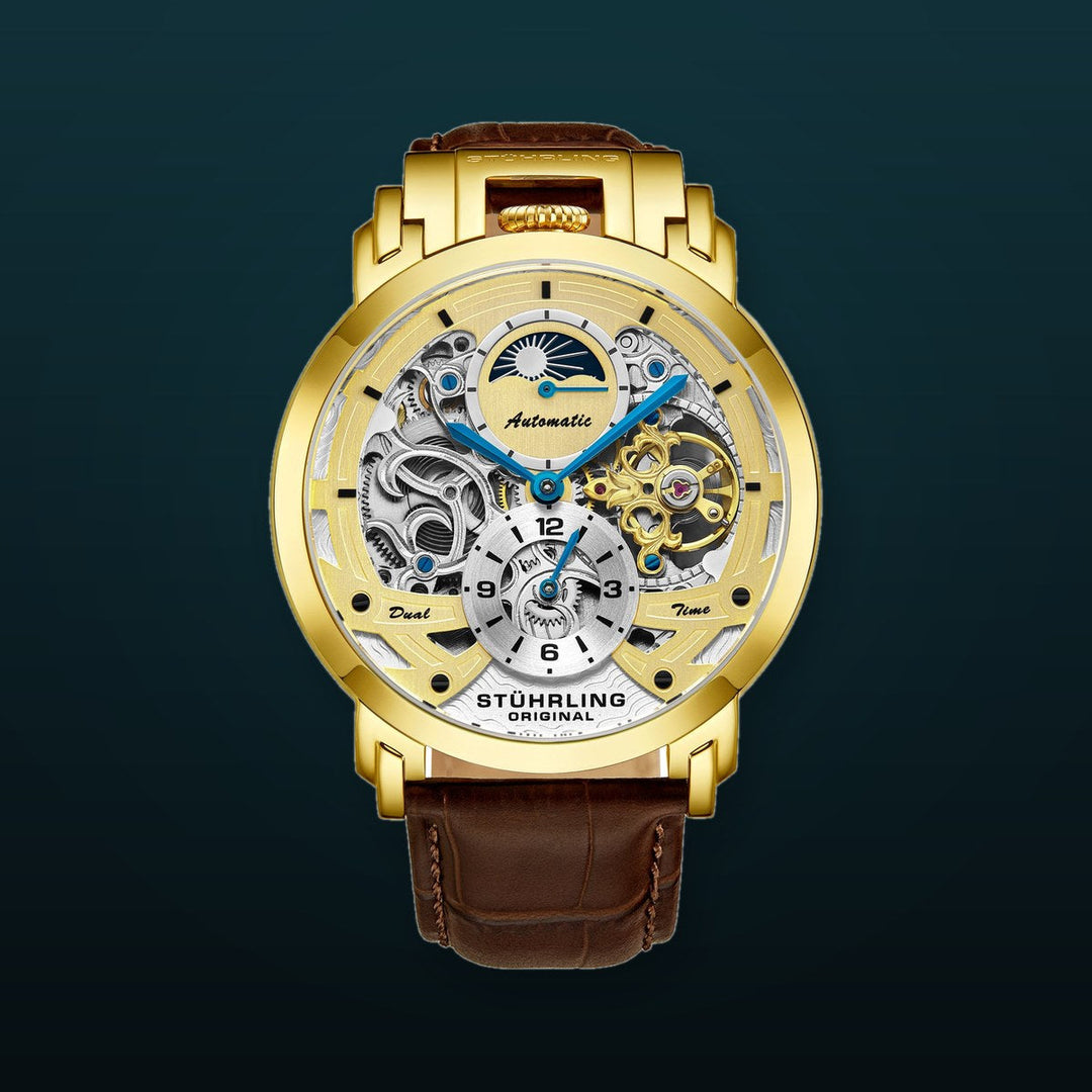 Legacy Brown/Gold - Leather | Gold Dial