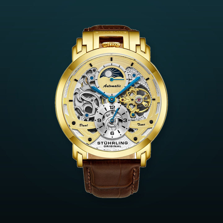 Legacy Brown/Gold - Leather | Gold Dial