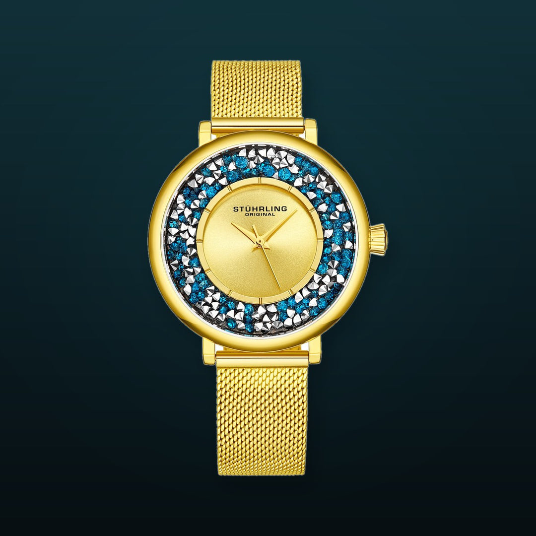 Symphony-793a.04 Gold Stainless Steel | Gold Dial