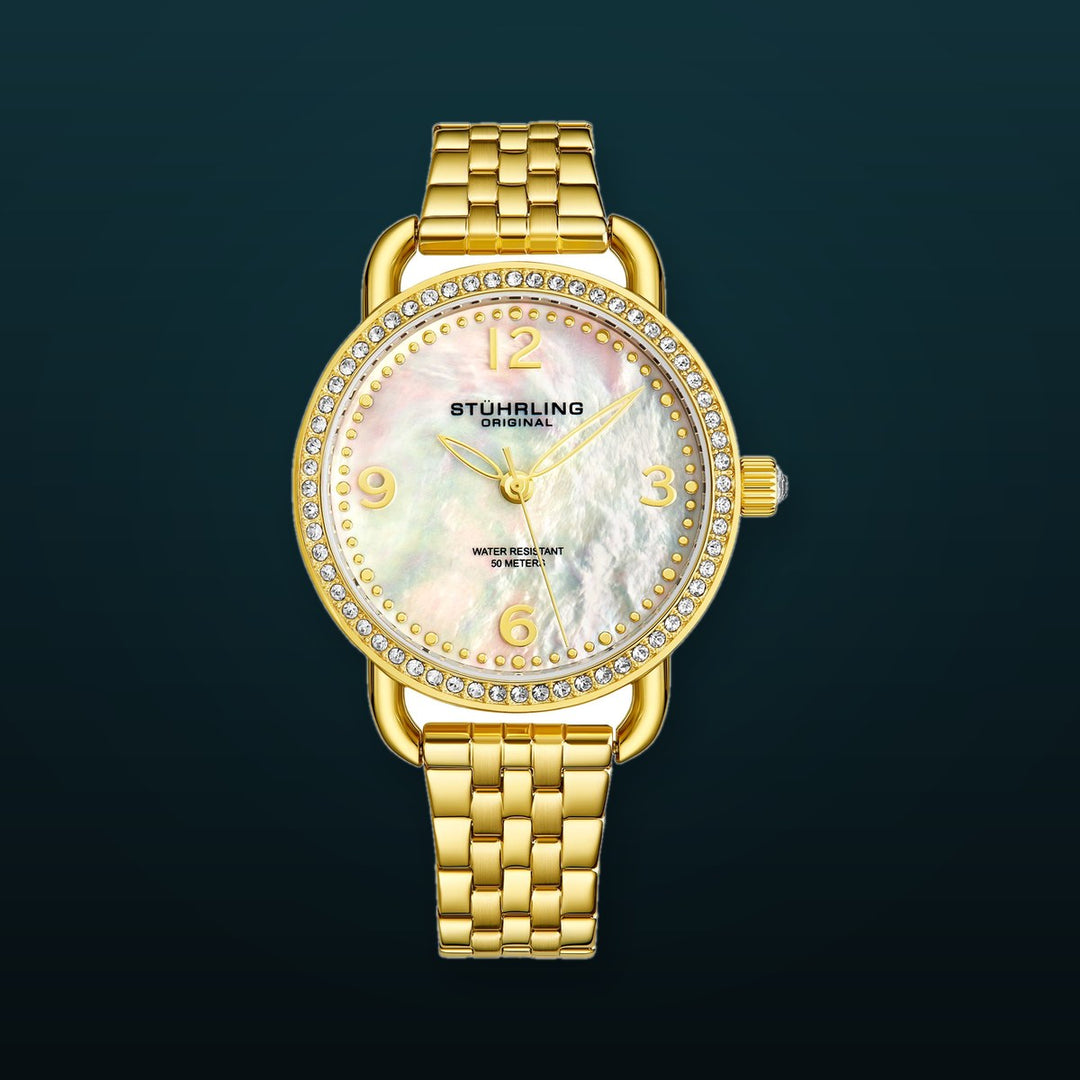 Symphony-3955.4 Gold Stainless Steel | Silver Dial
